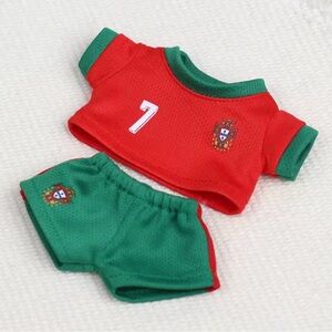 Ronaldo Soccer Labubu Outfit